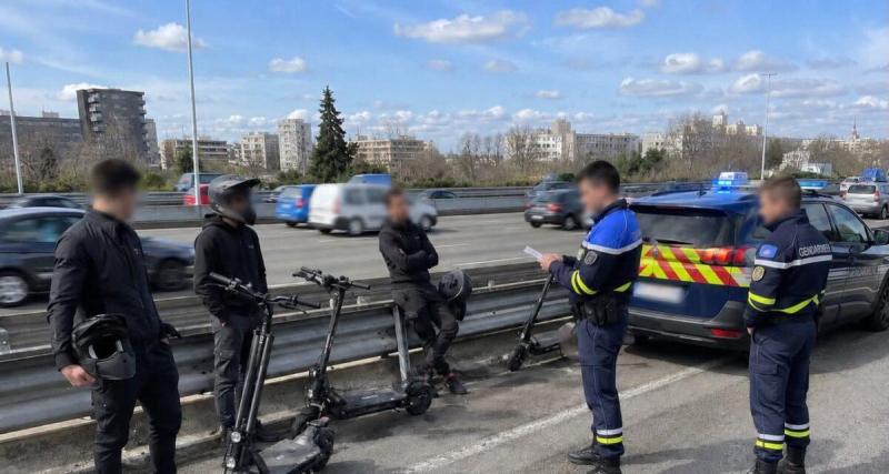  - Trottinettes à 109 km/h sur le périphérique : 3 ados arrêtés, voilà pourquoi c'est bien plus grave qu'il n'y paraît