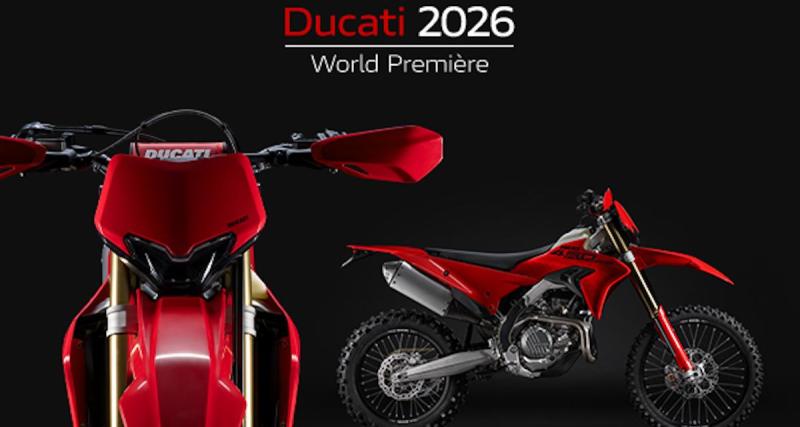  - Ducati donne rendez-vous pour découvrir une machine étonnante