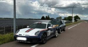 Flashée à plus de 215 km/h, la très rare Porsche 911 Dakar de ce Britannique finit à la fourrière… en France