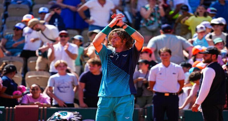  - Roland-Garros 2026 : Andrey Rublev en deuxième semaine