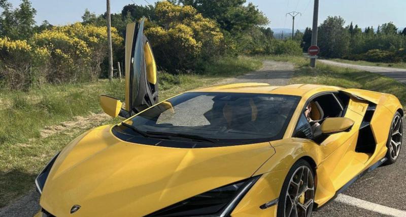 Flashée au volant d'une Lamborghini : la fourrière prend de la valeur