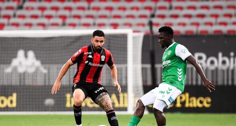  - Nice corrige Saint-Étienne et sauve sa place en Ligue 1