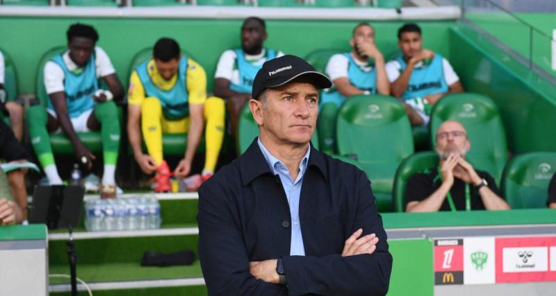  - Saint-Étienne : "On loupe le coche", Montanier abattu après la défaite contre Nice