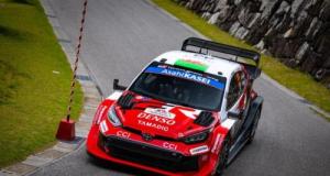 Rallye du Japon : Evans solide leader à la fin de la seconde journée, Sébastien Ogier en embuscade
