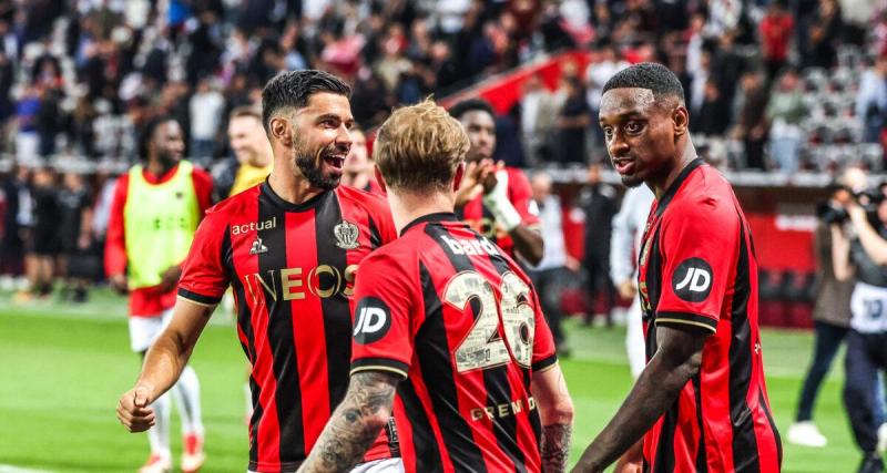  - Barrages L1/L2 : Elye Wahi, le héros des Aiglons en larmes après la victoire face à Saint-Étienne
