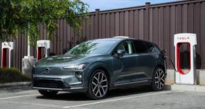 Volvo facilite la recharge de ses clients sur les bornes Tesla
