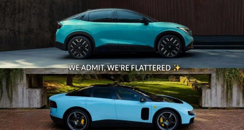 - Nissan s'amuse des comparaisons entre sa Leaf et la Ferrari Luce