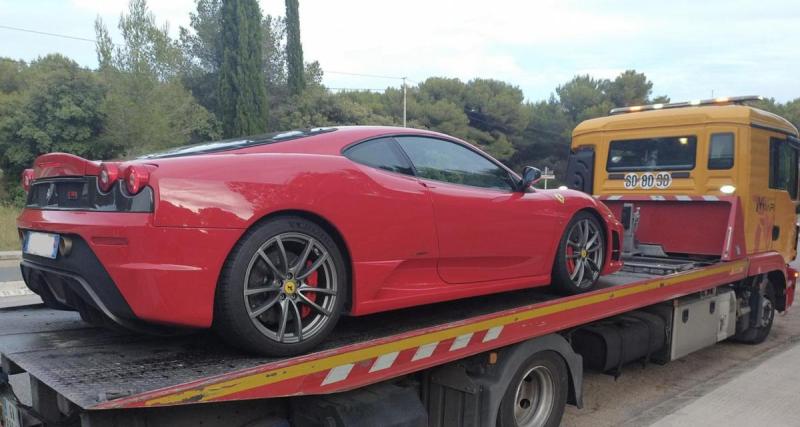 Flashé à plus de 230 km/h en Ferrari F430 : l’accélération de trop pour ce conducteur, son véhicule placé en fourrière
