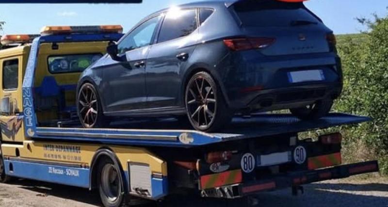 - Flashé en grand excès de vitesse à plus de 210 km/h : le conducteur repart « allégé »