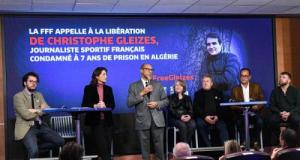 La FFF demande à l'Algérie un "geste de clémence" pour le journaliste Christophe Gleizes