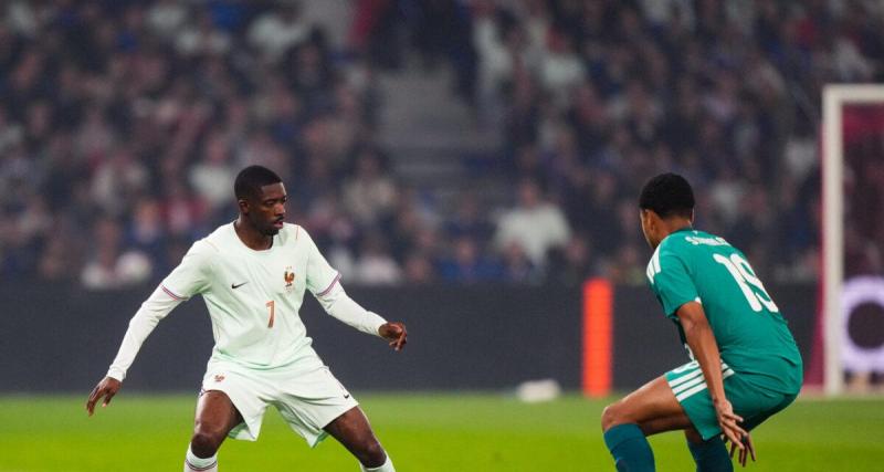  - "Nous avons retrouvé de bonnes sensations" : le bilan positif d'Ousmane Dembélé après France - Irlande du Nord