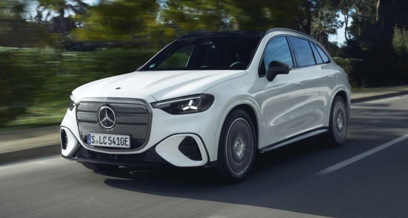 De nouvelles variantes rendent le Mercedes GLC électrique plus accessible