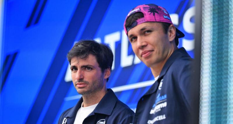 Williams : l’écurie a tranché, Albon puis Sainz vont céder leur volant à Barcelone et en Autriche