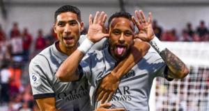 PSG : le moment génial entre Neymar et Hakimi après Brésil-Maroc