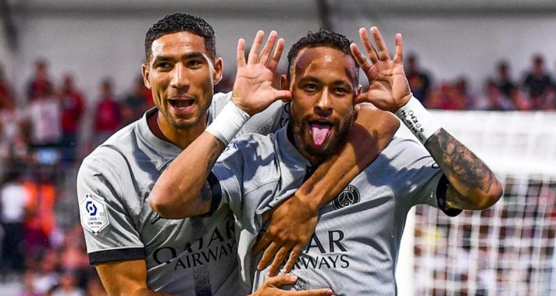  - PSG : le moment génial entre Neymar et Hakimi après Brésil-Maroc