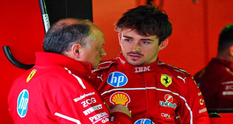 Ferrari : Vasseur refuse d’accabler Leclerc après Barcelone