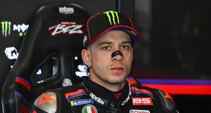 Aprilia : le leader du championnat Marco Bezzecchi inquiète avant Brno, quelque chose ne va pas