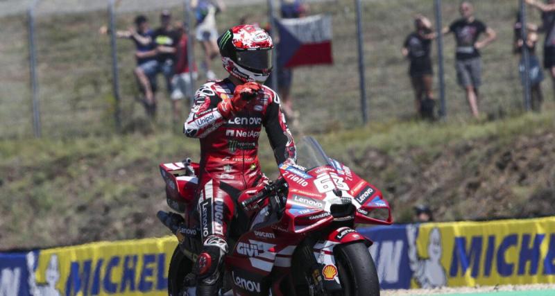  - GP de Tchèque : Bagnaia retrouve enfin la victoire en Sprint, Bezzecchi se saborde à Brno