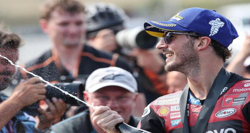  - GP de Tchéquie : « J’ai donc dû ralentir un peu et essayer de contrôler Ai Ogura », Bagnaia raconte son Sprint à Brno