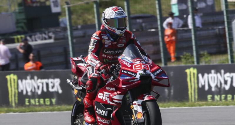 GP de Tchéquie : Marc Márquez s'impose en patron à Brno, Bagnaia sauve un double podium à Ducati
