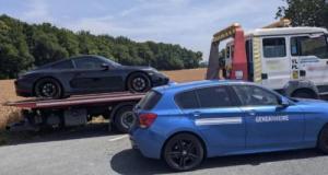 La gendarmerie renforce son arsenal avec une puissante BMW saisie