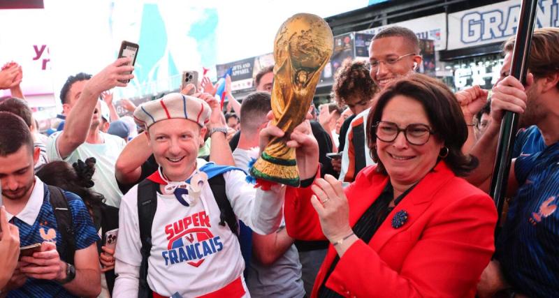  - "La rouge s'ils nous ramènent la troisième étoile": Marina Ferrari a fait une promesse aux Bleus en cas de sacre mondial