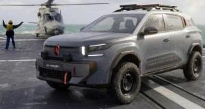 Citroën C3 Aircross Marine nationale : un show car surélevé en tenue de baroudeur pour célébrer les 400 ans de cette institution