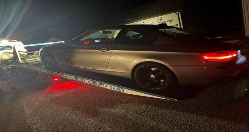  - Sa BMW flashée à 218 km/h sur une route à 90 : il ralentit trop tard, les gendarmes l'ont grillé