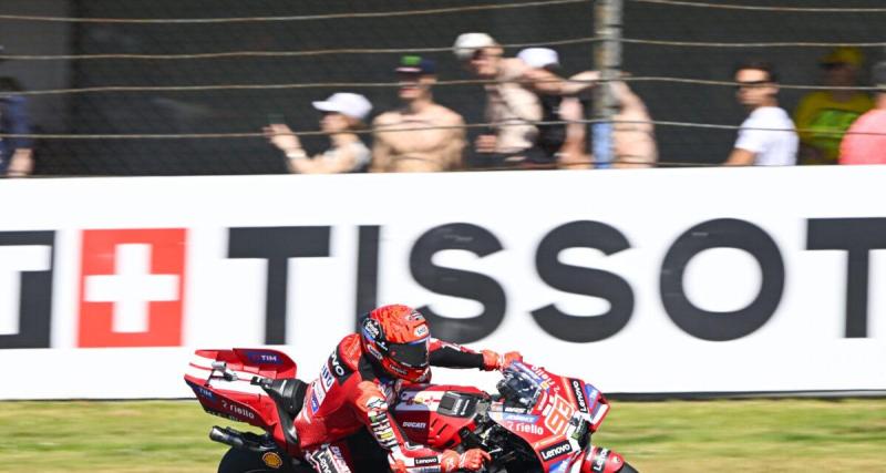 - GP des Pays-Bas : Bezzecchi revient en force lors des EL1, Marc Márquez déçoit en partant à la faute