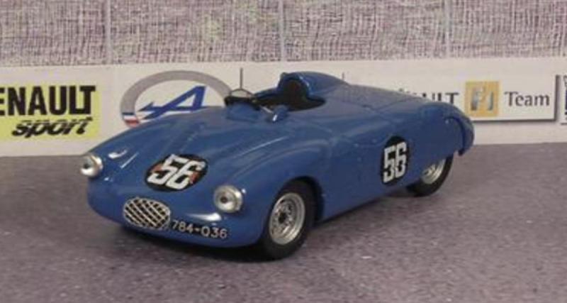  - La Renault 4 CV victorieuse du Grand Prix de 1954 fait son grand retour