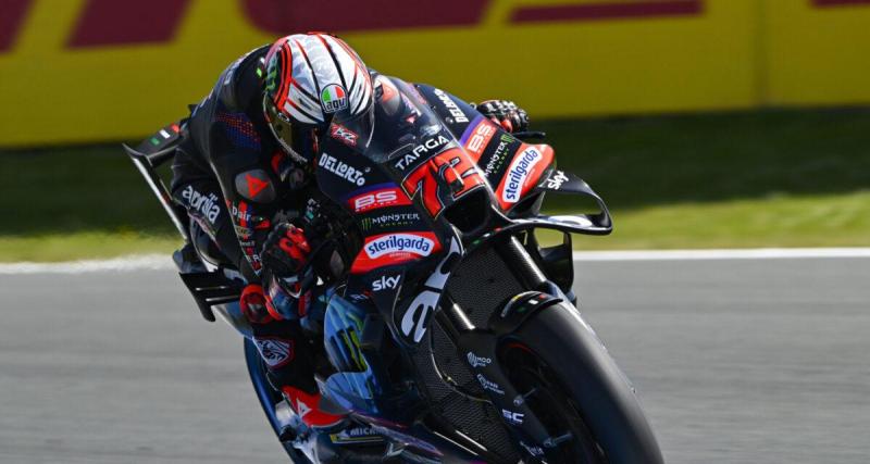 GP des Pays-Bas : Bezzecchi et Aprilia dominent les Essais, Quartararo ne passe pas, grosse chute pour Álex Márquez