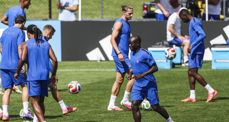  - Équipe de France : Kanté à part, Thuram ménagé ce dimanche à l’entraînement 