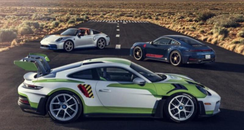 Porsche et Pixar s’associent pour Toy Story 5 : trois Porsche 911 uniques inspirées de Buzz, Woody et Jessie