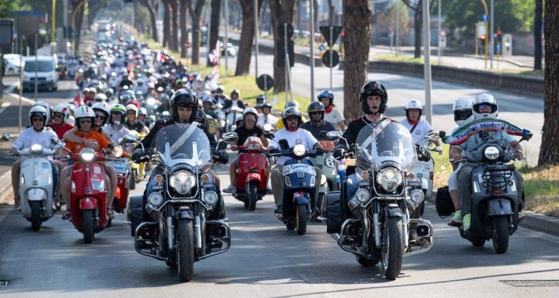 80 ans de Vespa, Rome théâtre d'une célébration exceptionnelle