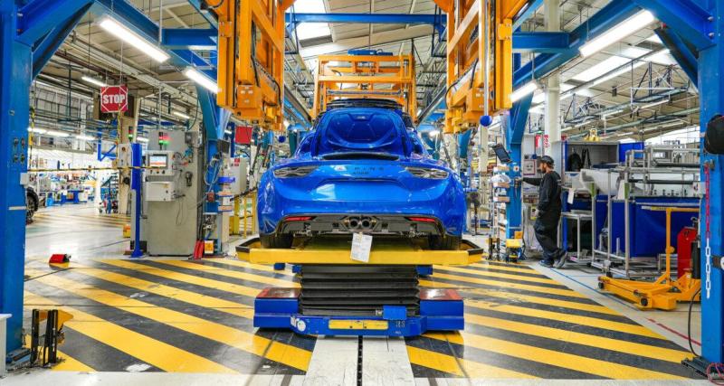  - La dernière Alpine A110 actuelle est sortie de l’usine de Dieppe, qui prépare déjà la suite