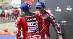 Ducati : Le témoignage émouvant de Bagnaia sur Marqurez, il rend un vibrant hommage à l'Espagnol