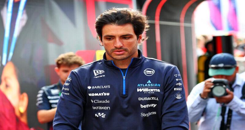 Williams : Sainz lâche une phrase inquiétante après Silverstone, l'Espagnol perd patience