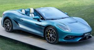 Denza Z : le coupé-cabriolet sportif chinois se dévoile en détails à Goodwood