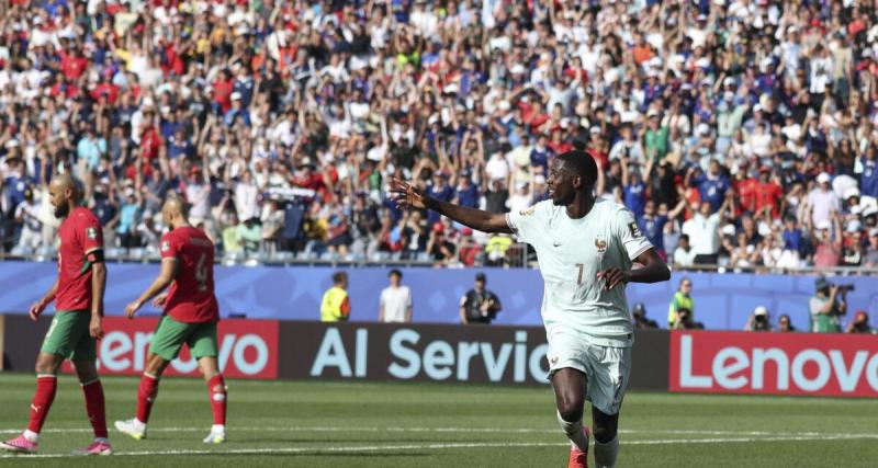 Équipe de France : "Kylian m'a dit de rester dans l'axe", Ousmane Dembélé raconte son but contre le Maroc
