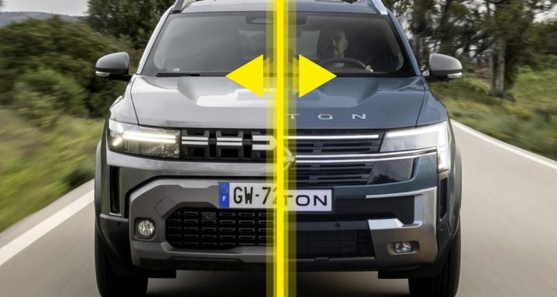  - Dacia Duster : faites glisser votre curseur de gauche à droite pour découvrir son nouveau clone badgé Nissan