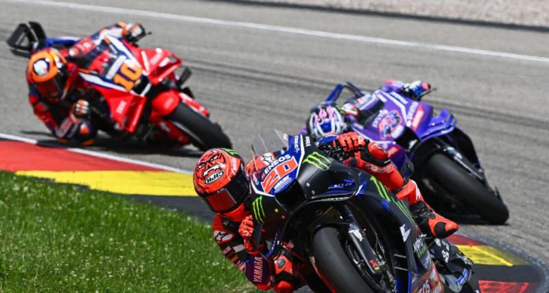 GP d'Allemagne : Quartararo dépasse ses objectifs malgré une Yamaha limitée