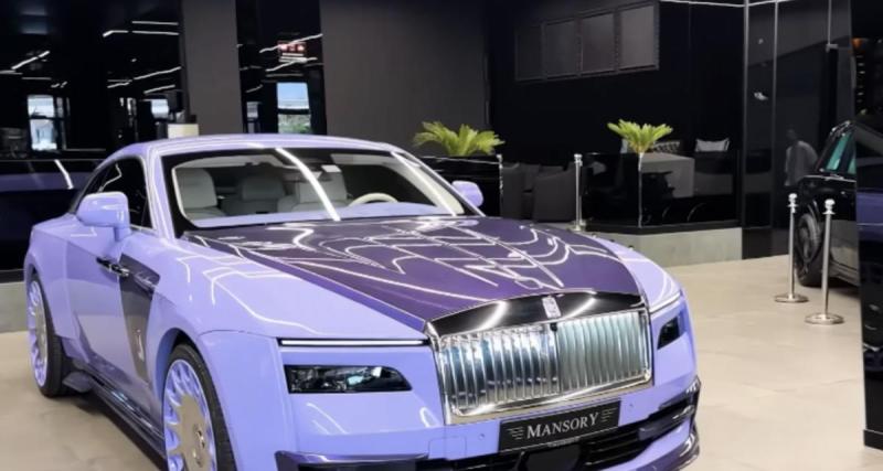 Cette Rolls-Royce Spectre personnalisée par Mansory coûte plus cher que la voiture elle-même