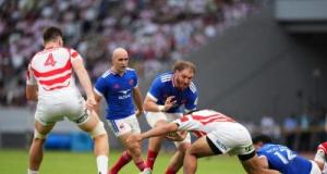 XV de France : les sales images de Nouchi, obligé de sortir en boîtant face au Japon