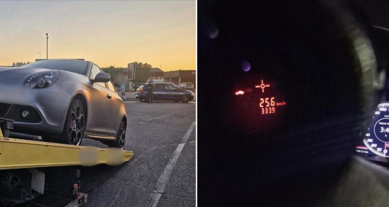  - Flashé en grand excès de vitesse à plus de 256 km/h : son départ en vacances est sérieusement compromis