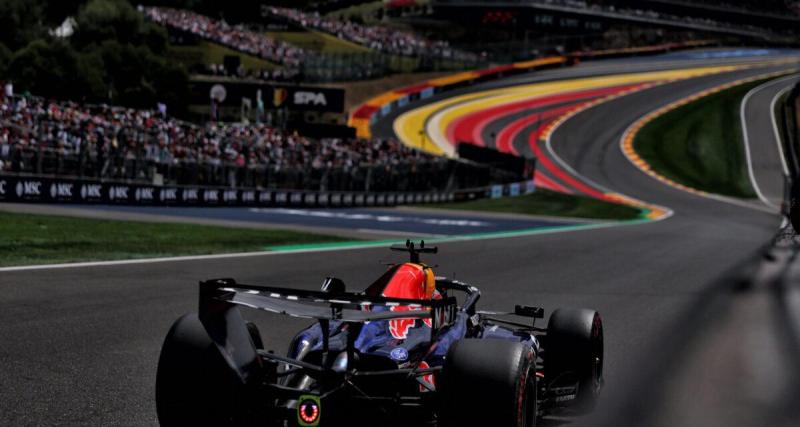 Grand Prix de Belgique : "sinon j'étais sixième", Verstappen remercie Hadjar après les qualifs