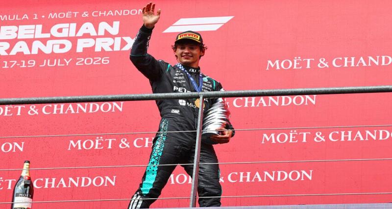 F1 2026 : Antonelli prend le large au championnat après son triomphe à Spa
