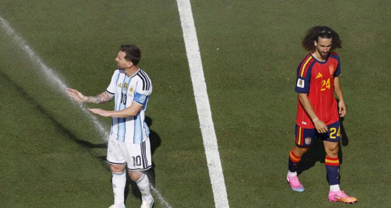  - Espagne - Argentine : le geste totalement désespéré de Messi en pleine finale