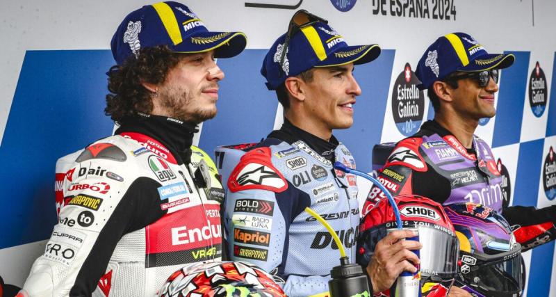 - MotoGP : la réponse très intéressante de Marc Márquez concernant qui est le meilleur entre Jorge Martín et Marco Bezzecchi