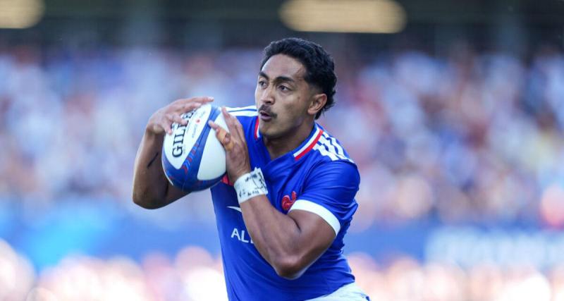 XV de France – Dans le top 5 des arrières, Moefana rivalise avec les meilleurs du tournoi