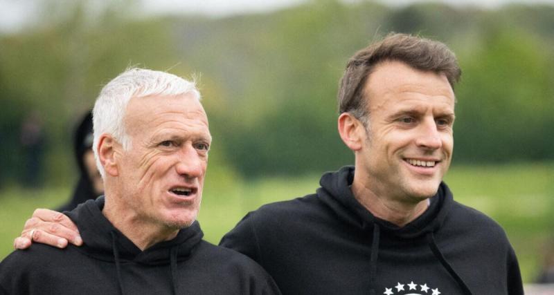  - Equipe de France : le dernier bel hommage de Macron à Deschamps